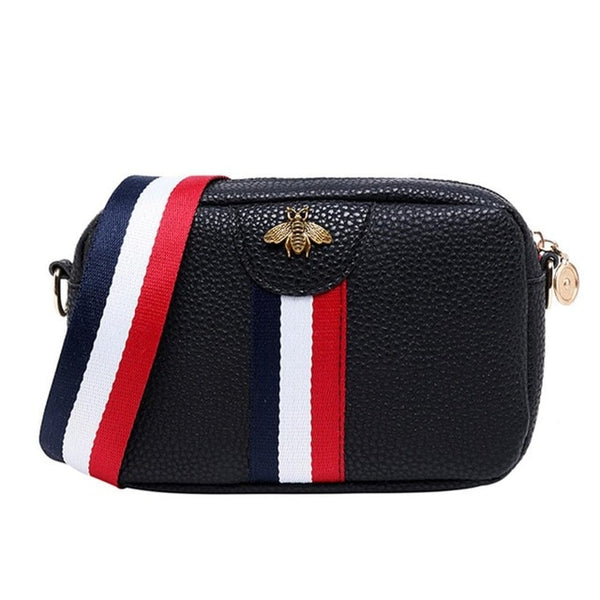 Female Casual Rectangle Shape Mini Portable Single-shoulder Bag PU Leather Phone Coin Bag new trend Handbag Crossbody Bag