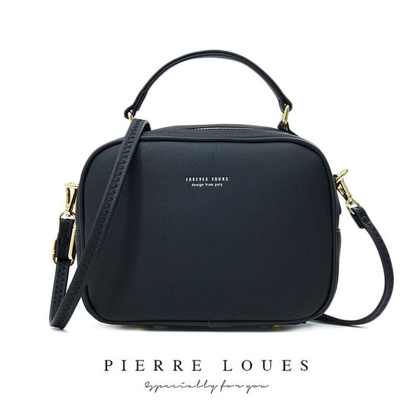 Vintage Crossbody PU Leather Cell Phone Shoulder Bag Messenger Bags Fashion Daily Use For Women Wallet HandBags