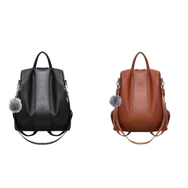 anti-theft design women backpack purse casual women daypack female rucksack