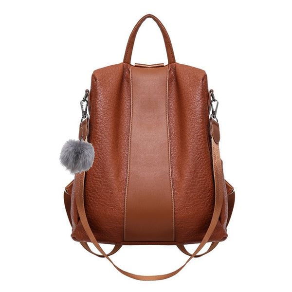 anti-theft design women backpack purse casual women daypack female rucksack