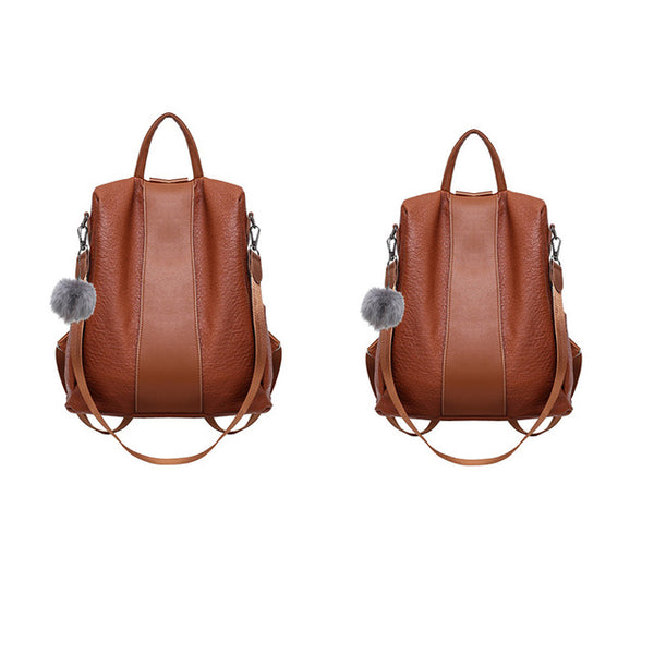 anti-theft design women backpack purse casual women daypack female rucksack