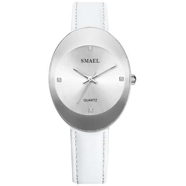 SMAEL New Stainless Watch Quartz Watches Women Fashion casual Brand Luxury Ladies clock digital SL1880 Woman Watches Waterproof