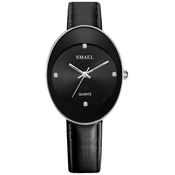 SMAEL New Stainless Watch Quartz Watches Women Fashion casual Brand Luxury Ladies clock digital SL1880 Woman Watches Waterproof