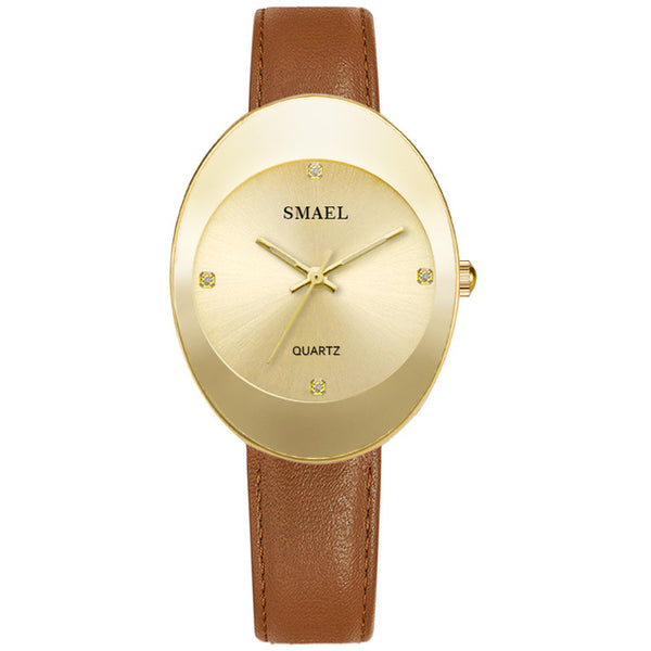 SMAEL New Stainless Watch Quartz Watches Women Fashion casual Brand Luxury Ladies clock digital SL1880 Woman Watches Waterproof