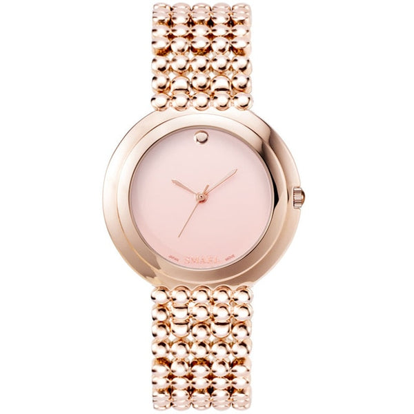 Waterproof Calendar QuartzWristwatches SMAEL Fashion Casual New Women Watches Elegant Rose Gold Clock 1885M Ladies Watch Digital